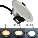 Spot LED 3W 220V Alb 3 Functii